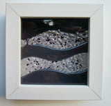 Grey Wave - Small Frame