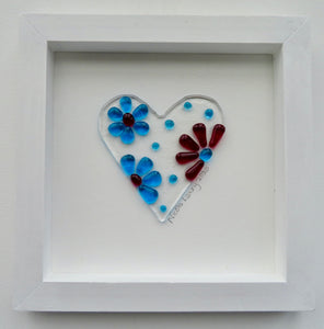 Hearts and Flowers - Small Frame