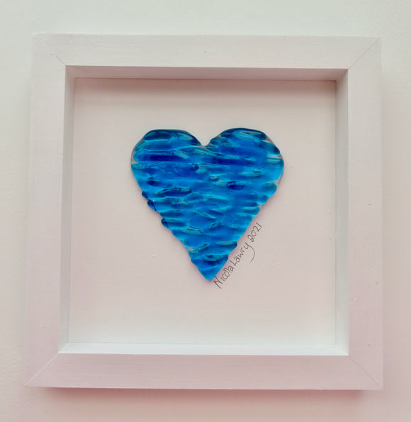 Turquoise Heart -Small Frame