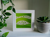 Green Wave - Small Frame