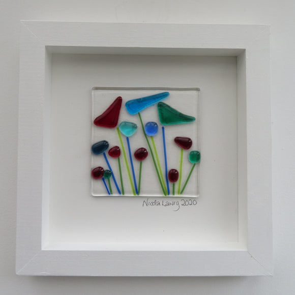 Abstract Flowers - Small Frame